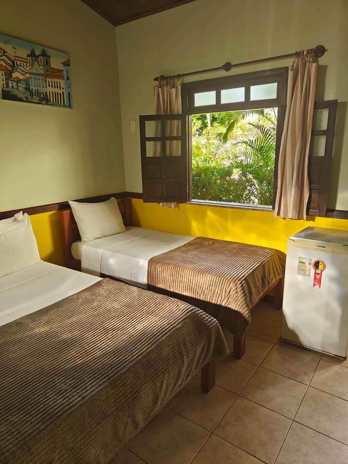 Apartamento com vista para o jardim